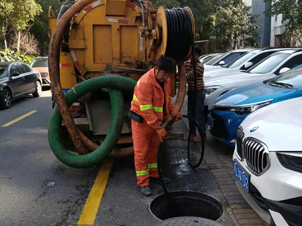 潜山排污管道清淤